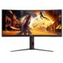 Monitor AOC 34" CU34G4Z, Curvature: 1500R, Diagonal (inch): 34, Dia...