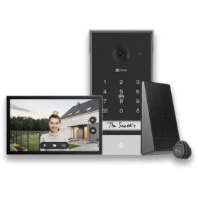 SONERIE VIDEO SMART CU PANOU SOLAR EP7 -  nettrading.ro