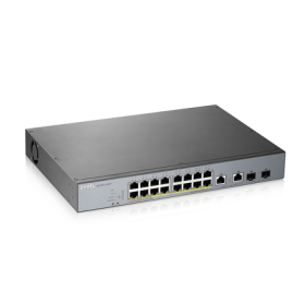 ZYXEL GS1350-18HP 16-PORT GBE POE SWITCH GS1350-18HP-EU0101F -  net...