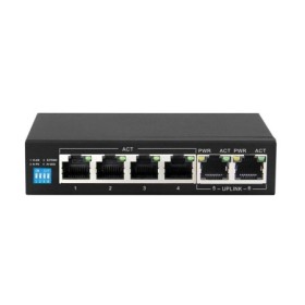 Extralink KRIOS PoE Switch 4x Gigabit PoE/PoE+ 2x RJ45 Uplink Gigab...