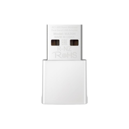 AC1300 Nano Wireless Dual Band USB Adapter SPEED: 400 Mbps at 2.4 G...