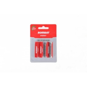 Bateriile alcaline Rombat se comercializează la cutie colectiva de ...