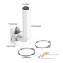 Pole/Wall Mount Kit for Outdoor Access Point Dimensions: 330.5×172....