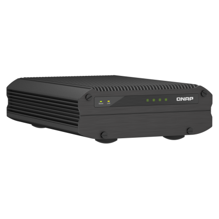 NAS QNAP I410X 4-Bay, CPU Intel® Atom® x6425E 4-core/4-thread Proce...