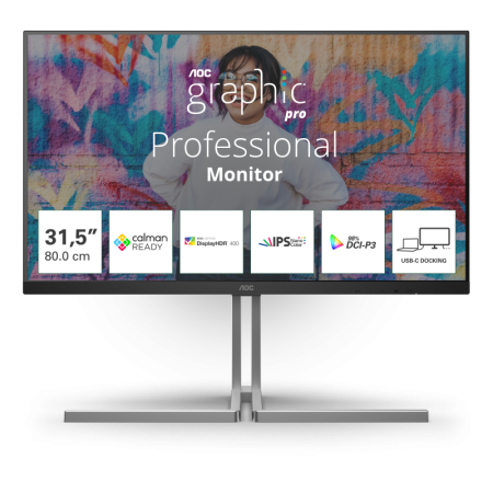 Monitor AOC 31.5" U32U3CV U32U3CV -  nettrading.ro