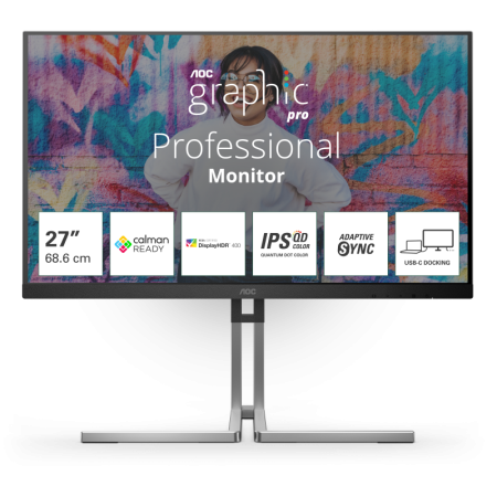 Monitor AOC 27" Q27U3CV Q27U3CV -  nettrading.ro