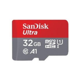 Card de memorie MicroSDHC SanDisk 32GB CL10 120MB/s SDSQUA4-032G-GN...