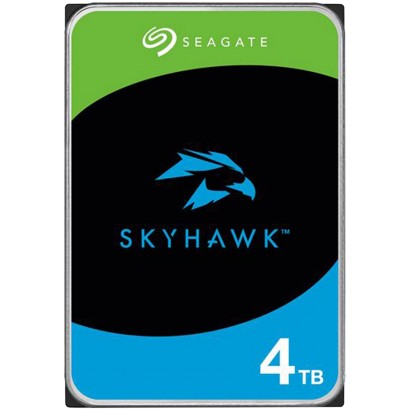 HDD Video Surveillance SEAGATE SkyHawk 4TB CMR (3.5", 256MB, SATA 6Gbps, RV Sensors, Rescue Data Recovery Services 3 ani, 180TB/