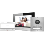 Kit videointercom IP Hikvision DS-KIS702/S, contine: DS-KD8003- IME...