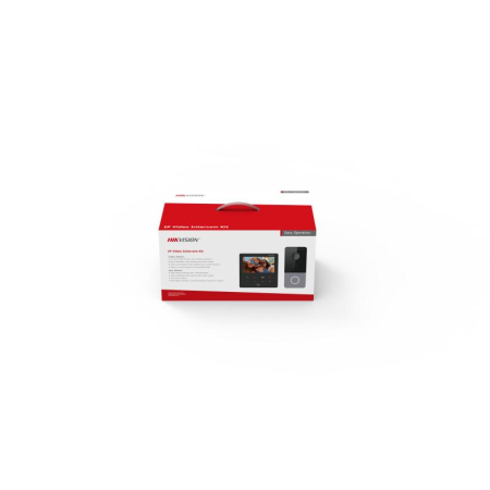 Kit videointercom IP Hikvision DS-KIS606-P, contine: DS-KV6113-PE1(...