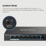 Mercusys Desktop switch 8 porturi Gigabit, MS108GP, 7 porturi POE (...