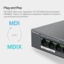 Mercusys Desktop switch 8 porturi Gigabit, MS108GP, 7 porturi POE (...