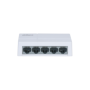 DAHUA 5 PORT UNMANAGED SWITCH PFS3005-5ET-L-V2, Interffata: 5 x 100...