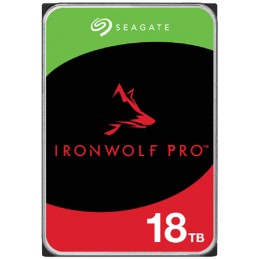 HDD NAS SEAGATE IronWolf Pro 18TB CMR 3.5", 256MB, SATA 6Gbps, 7200RPM, RV Sensors, Rescue Data Recovery Services 3 ani, TBW: 55