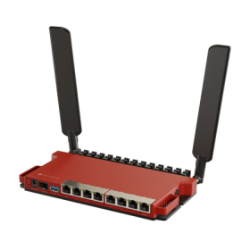 Mikrotik router wireless L009UiGS-2HaxD-IN, Procesor: 800Mhz, Memor...
