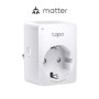 TP-LINK TAPO P100M Mini priză Wi-Fi smart, compatibilă cu Matter, W...