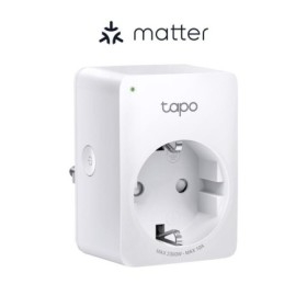 TP-LINK TAPO P100M Mini priză Wi-Fi smart, compatibilă cu Matter, W...