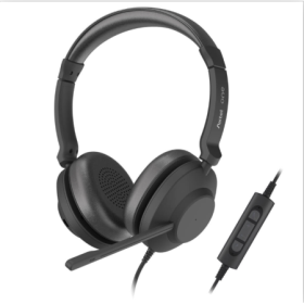 HEADSET AXTEL ONE STEREO HD AXH-ONE , Corded, Headset Conectivity U...