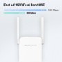 Mercusys AC1900 Wi-Fi Range Extender ME50G Dual-Band, Standarde Wir...