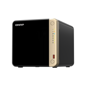 NAS QNAP 464 4-Bay, CPU Intel Celeron N5105/N5095 4-core/4-thread P...