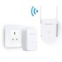 Mercusys Kit Powerline Wi-Fi Gigabit AV1000 MP510 KIT, Standarde si...