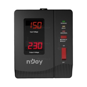 Stabilizator tensiune nJoy 1000VA Alvis, 600W AVRL-10001AL-CS01B - ...