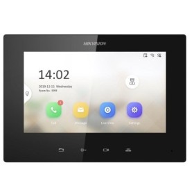 Monitor videointerfon 7inch color Hikvision DS-KH6320-LE1(B)LCD Res...
