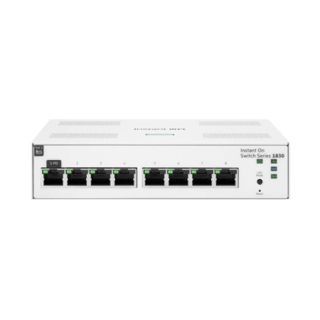 HPE Networking Instant On Switch 8p Gigabit 1830 JL810A -  nettradi...