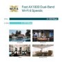 "AX1800 Ceiling Mount Dual-Band Wi-Fi 6 Access Point PORT:1× Gigabi...
