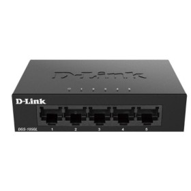 D-Link Switch DGS-105GL, 5 porturi Gigabit, Capacity 10Gbps, deskto...