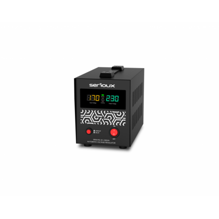 Stabilizator de tensiune Serioux Relay 101-1000VA, putere 1000VA/60...