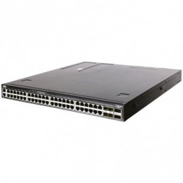 Edgecore AS4630-54PE, 48-Port GE RJ45 port PoE++,  4x25G SFP+, 2 port 100G QSFP28 for stacking, Broadcom Trident 3, Dual-core  I
