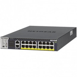 Netgear M4300-16X POE+ APS600W Managed premium Switch16 x 100/1000/2.5G/5G/10GBase-T RJ-45 PoE+ ¦ 1 x Verwaltung (Gigabit-LAN) R