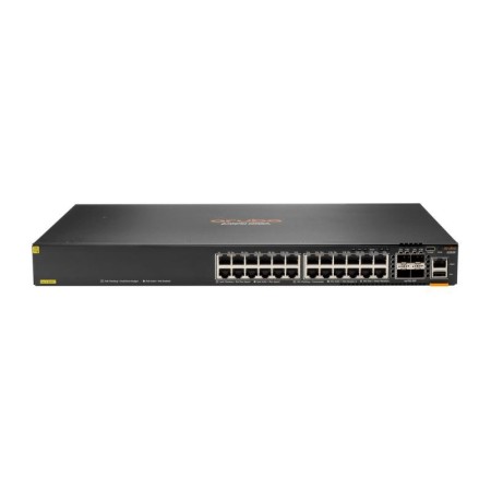 HPE Aruba Networking CX 6300F 24-port 1GbE Class 4 PoE and 4-port S...
