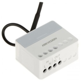 Modul releu AX PRO Hikvision DS-PM1-O1H-WE, 1 x output NO/NC (AC 10...