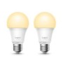 TP-Link Tapo L510E Smart bulb White 2 PACK, Yellow Wi-Fi, Dimmable,...