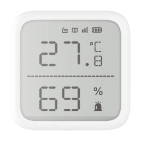 Detector de temperatura si umiditate wireless Hikvision DS-PDTPH-E-...