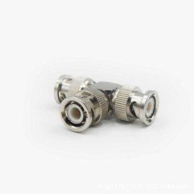 Conector BNC TATA la 2 X conector BNC TATA, LN-CTB03B, pachet 10 bu...