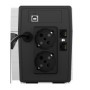 UPS nJoy Cadu 650, 650VA/360W, Afisaj LCD cu ecran tactil, 2 x priz...