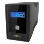 UPS nJoy Cadu 650, 650VA/360W, Afisaj LCD cu ecran tactil, 2 x priz...