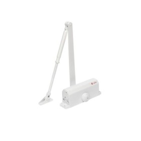 Amortizor hidraulic cu brat SA-6033AW-wh, alb Pentru: usi cu greuta...