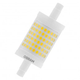 Bec LED Osram DIM LINE, R7s, 12W (100W), 1521 lm, lumina calda (2700K), dimabila, 78mm, Ø28mm