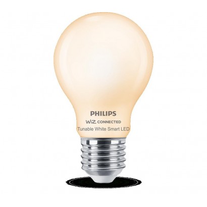 Bec LED inteligent Philips Bulb A60, Wi-Fi, Bluetooth, E27, 7W (60W), 806 lm, lumina alba (2700-6500K), mat
