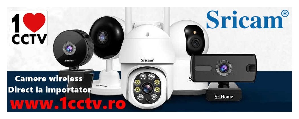 Camere Supraveghere Wireless Sricam - SriHome